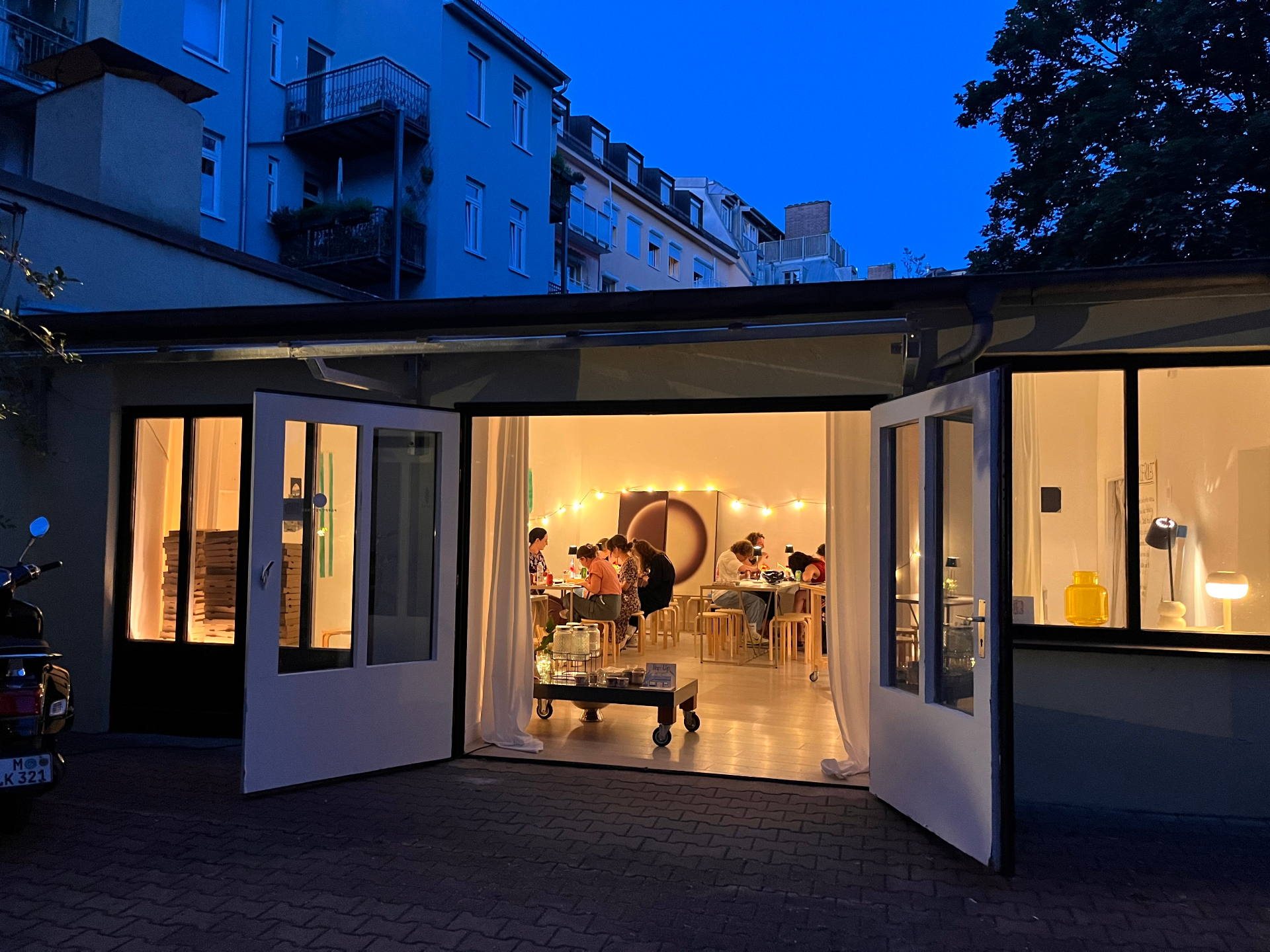 Impression aus dem Art Café